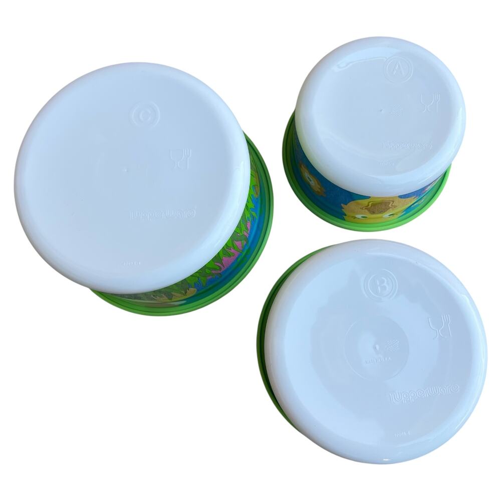 Tupperware Spring 3-CT Nesting Storage Containers - Picture 4 of 7